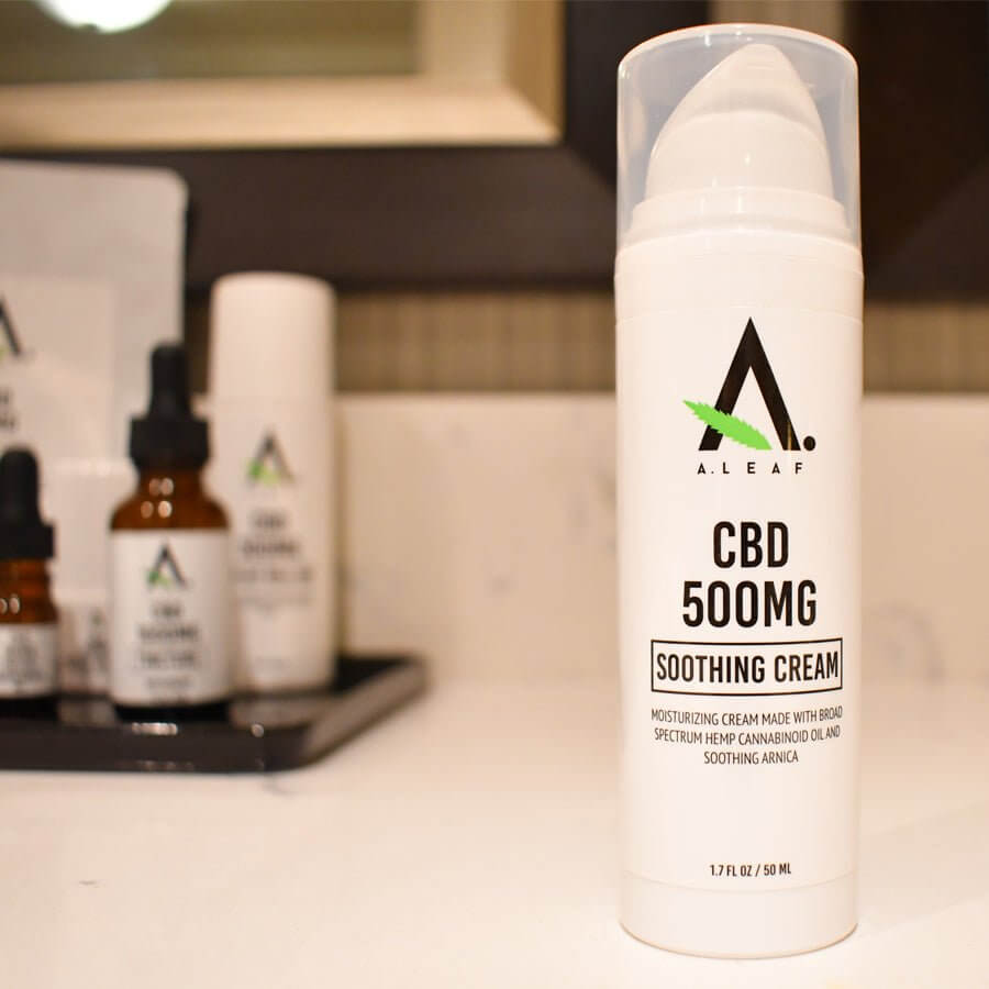 Broad Spectrum Soothing Cream - A.Leaf - Prevention. Performance. Recovery.