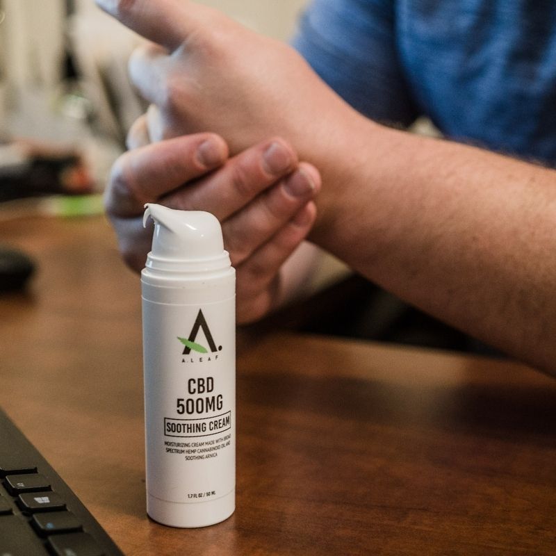 Broad Spectrum Soothing Cream - A.Leaf - Prevention. Performance. Recovery.