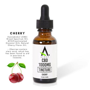 CBD Tincture - Orange, Peppermint or Cherry - A.Leaf - Prevention. Performance. Recovery.