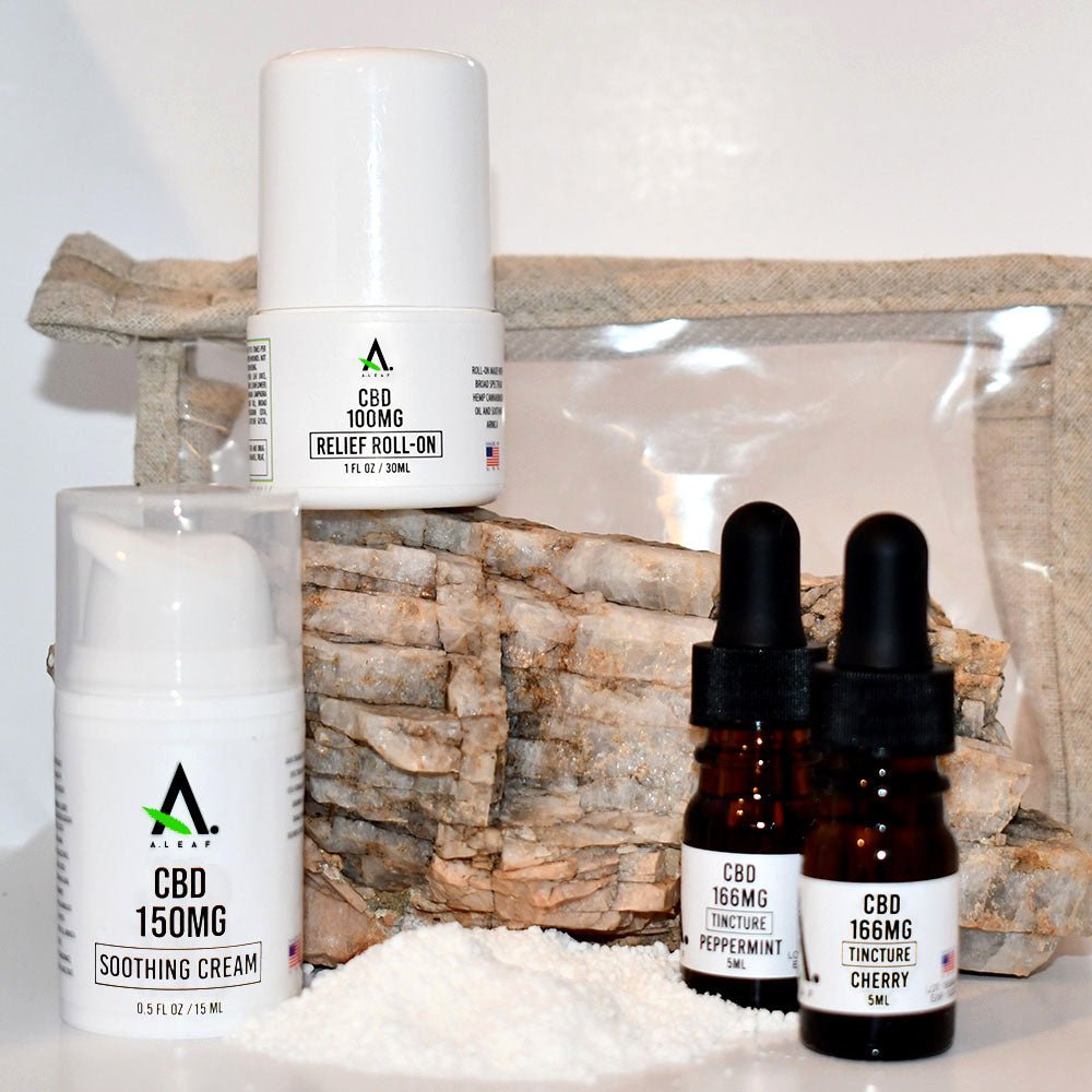 Travel Size Bundle - A.Leaf - Prevention. Performance. Recovery.