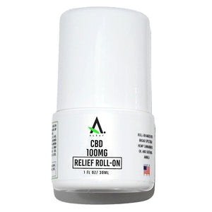 Travel-Size CBD Relief Roll-On - A.Leaf - Prevention. Performance. Recovery.