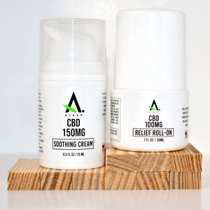 Travel-Size CBD Relief Roll-On - A.Leaf - Prevention. Performance. Recovery.